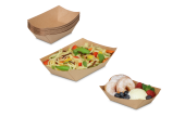 Snack-Schale braun