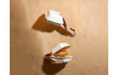 Burger-Box aus Bagasse
