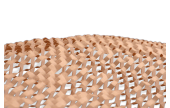 dehnbar dank robuster 3D-Honigwabenstruktur 