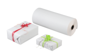 Geschenkpapier Rolle, weiss
