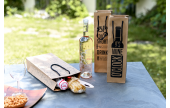 nachhaltig und sicher verpackt mit vier verschiedenen Motiven je Geschenktaschen-Set