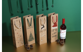 Weihnachtstaschen für Flaschen oder Geschenke