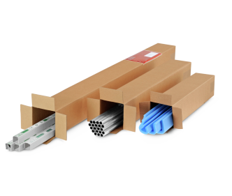 Faltschachtel lang, Öffnung an Schmalseite