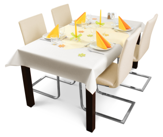 Tischtuchrolle reissfest Dunicel®