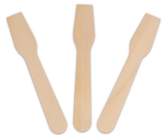 Glacelöffel aus Holz