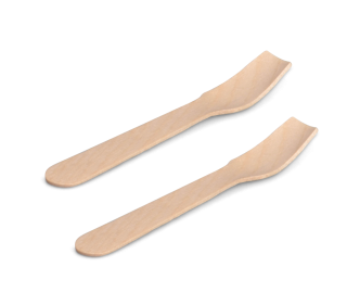 Glacelöffel aus Holz