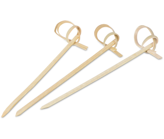 Bambus-Spiess Knoten