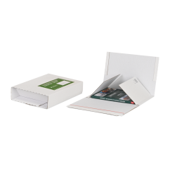 Kreuzverpackung / Buchverpackung MECAWELL® STRONG weiss