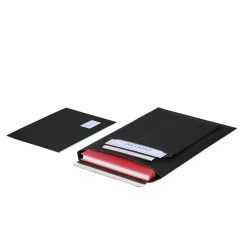 MIKROWELL BLACK Wellkarton-Versandtasche