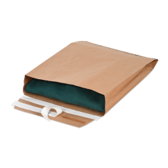 Papier-Versandtasche PAPERMAIL mit Seitenfalte, wiederverschliessbar