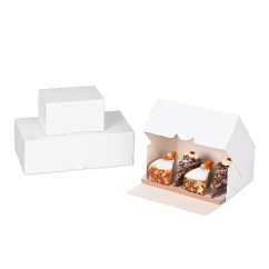 Verpackung für Tortenstücke, weiss