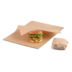 Burger Papier braun