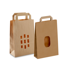 Papiertasche mit Fenster für Kartoffeln & Gemüse