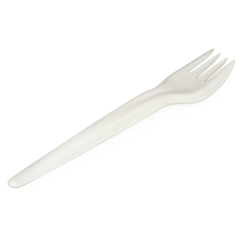Gabel aus Zellstoff