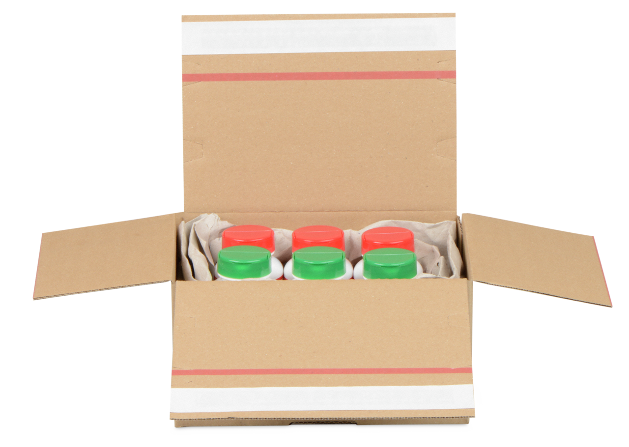 Versandkarton COMFORT-BOX RETURN PLUS wiederverschließbar