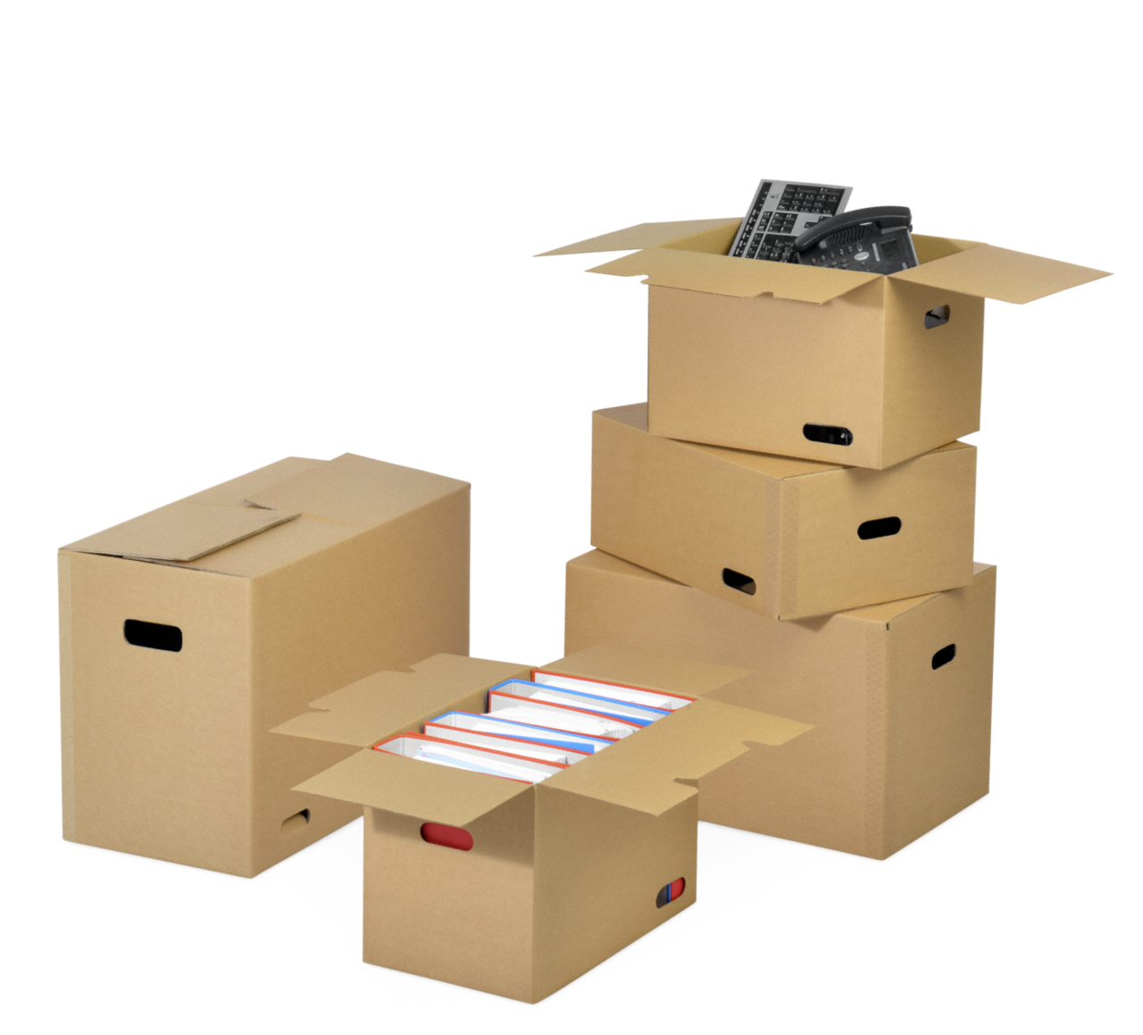 Umzugskarton Z-BOX 1- und 2-wellig