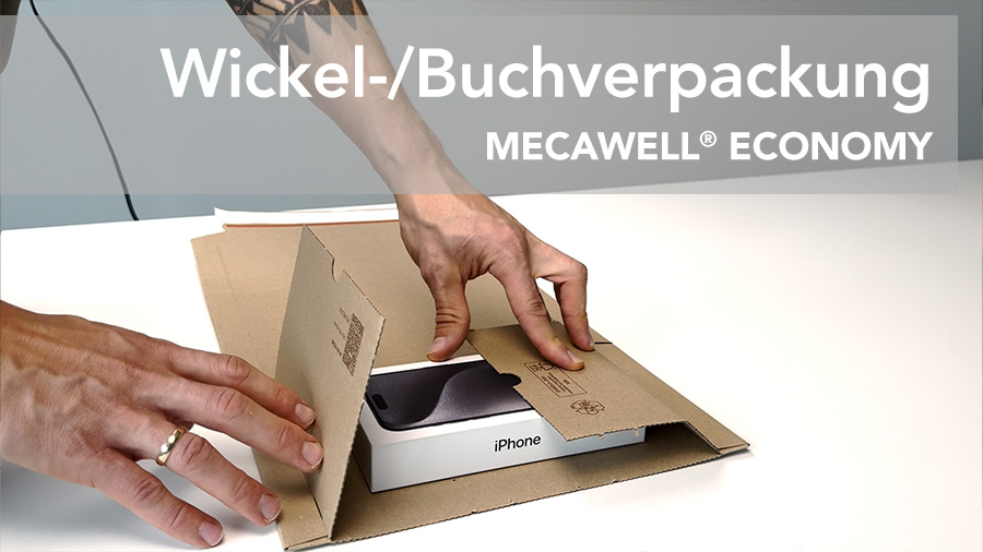 Wickelverpackung / Buchverpackung MECAWELL® ECONOMY