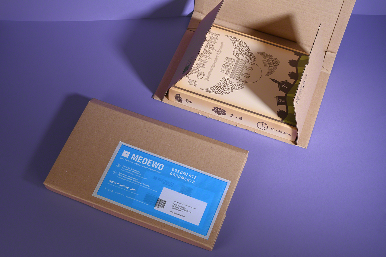 DHL Kleinpaket / Maxibrief Wickelverpackung höhenvariabel