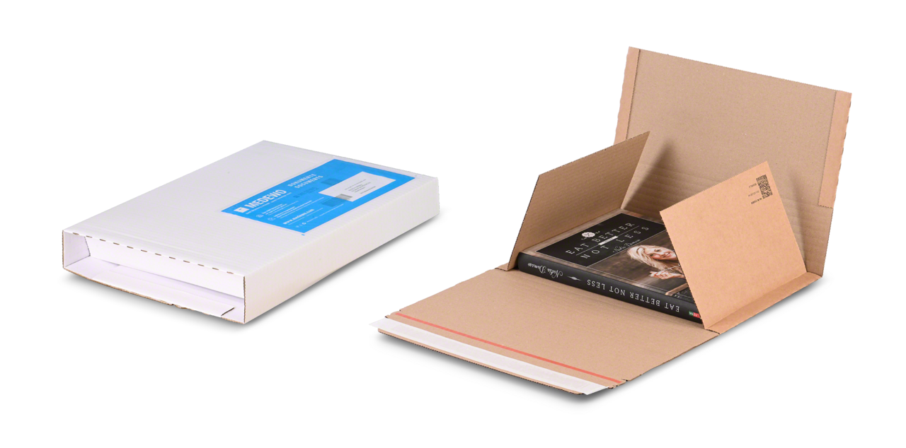DHL Kleinpaket / Maxibrief Kreuzverpackung höhenvariabel