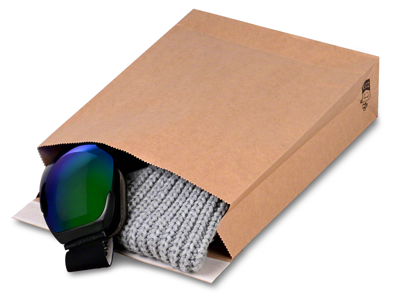 DHL-Kleinpaket Papier-Versandtasche mit Blockboden