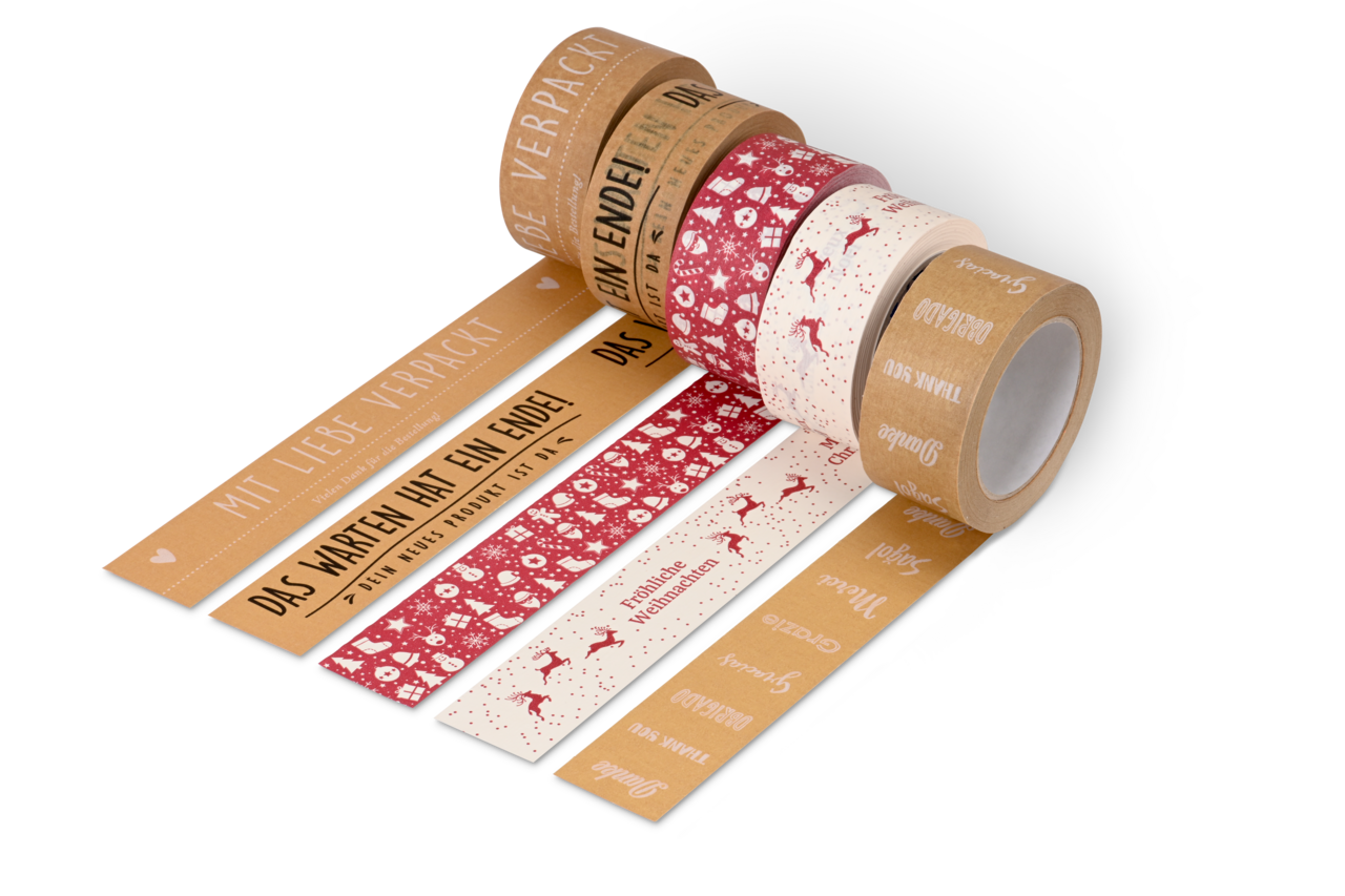 Papier-Packband mit Druck