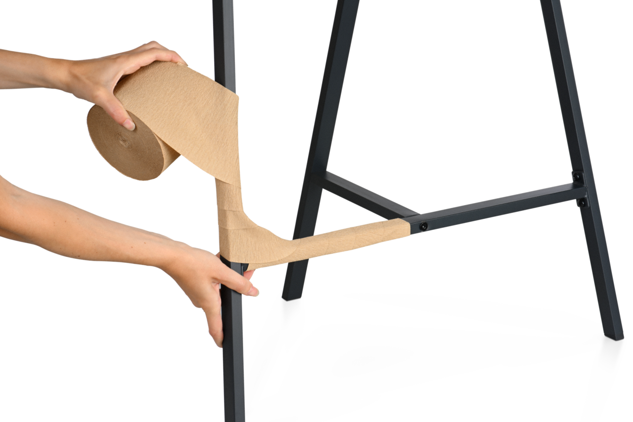 Dehnkrepp-Papier auf Rolle MECA-CREPP®