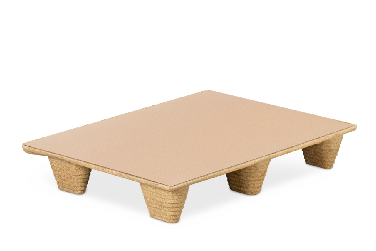 Palettenzwischenlage aus Wellpappe 