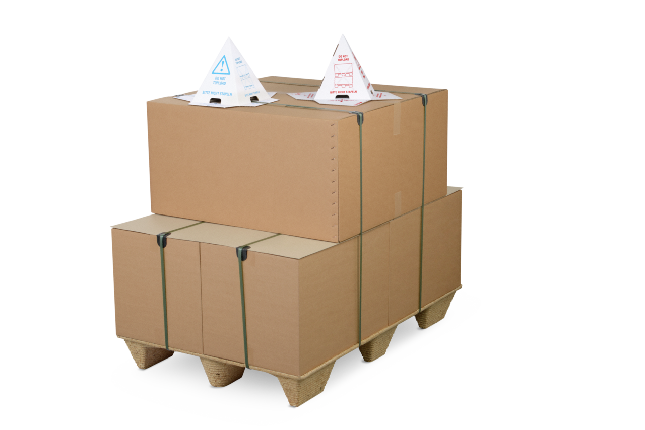 Stapelschutz-Pyramide