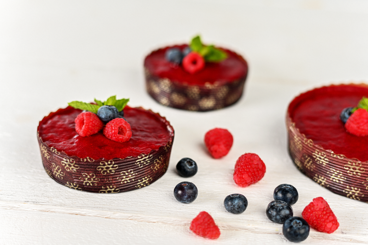 Kuchen-Backform rund mit Dekor