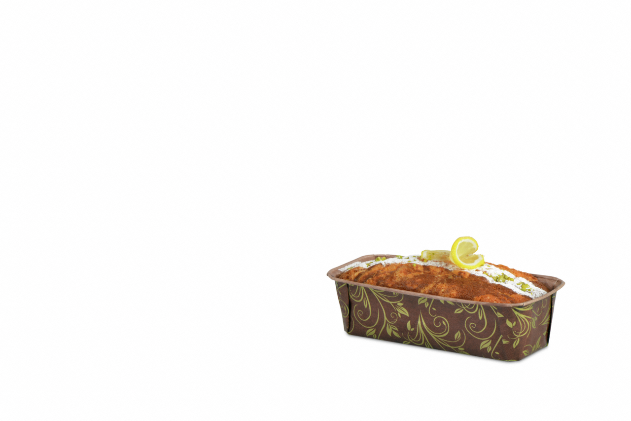 Kuchen-Backform rechteckig mit Dekor