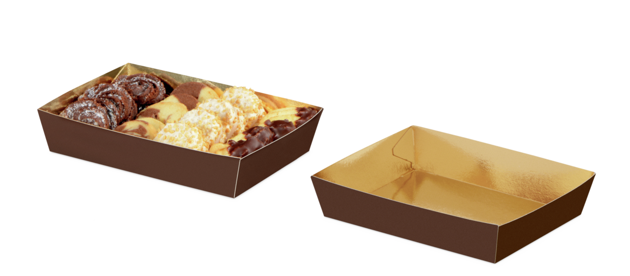 Gebäckschale konisch, glatt