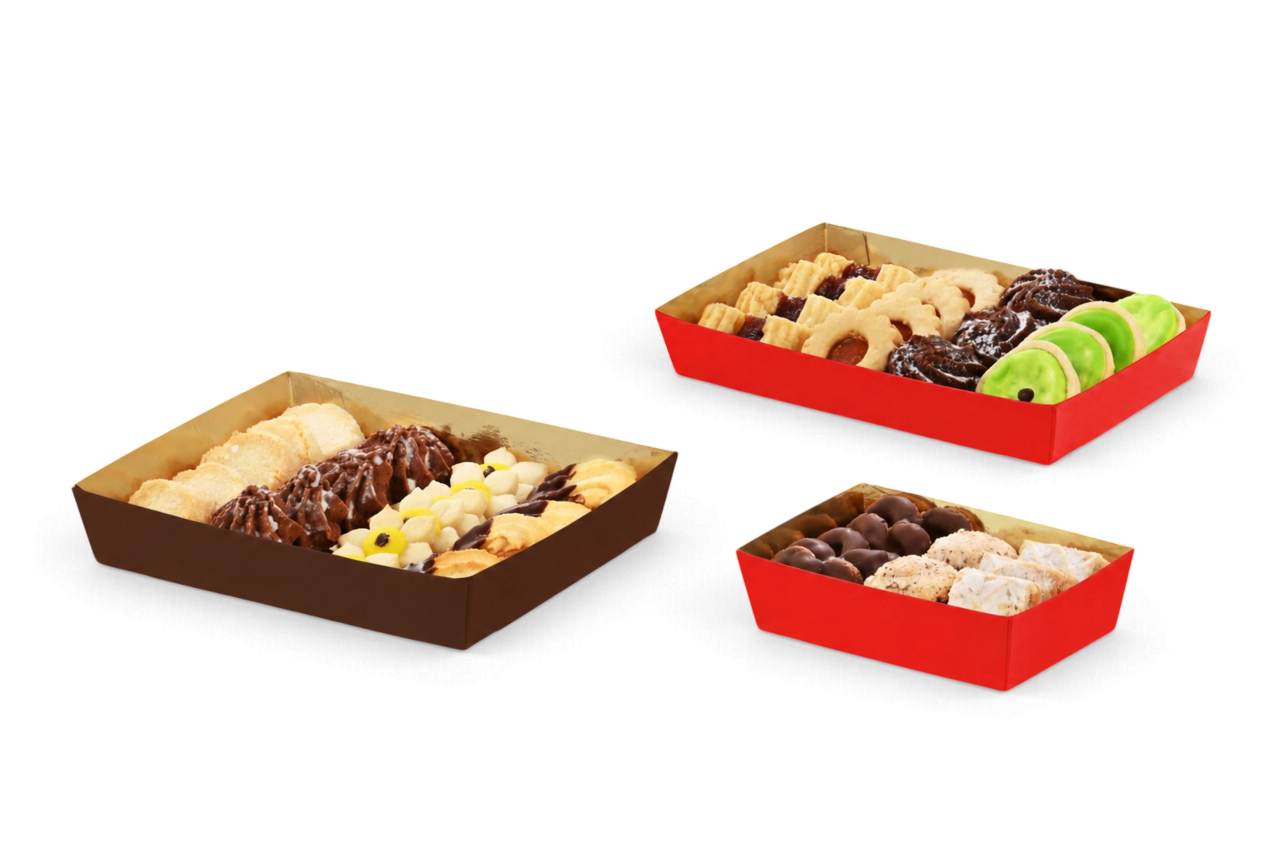 Gebäckschale konisch, glatt