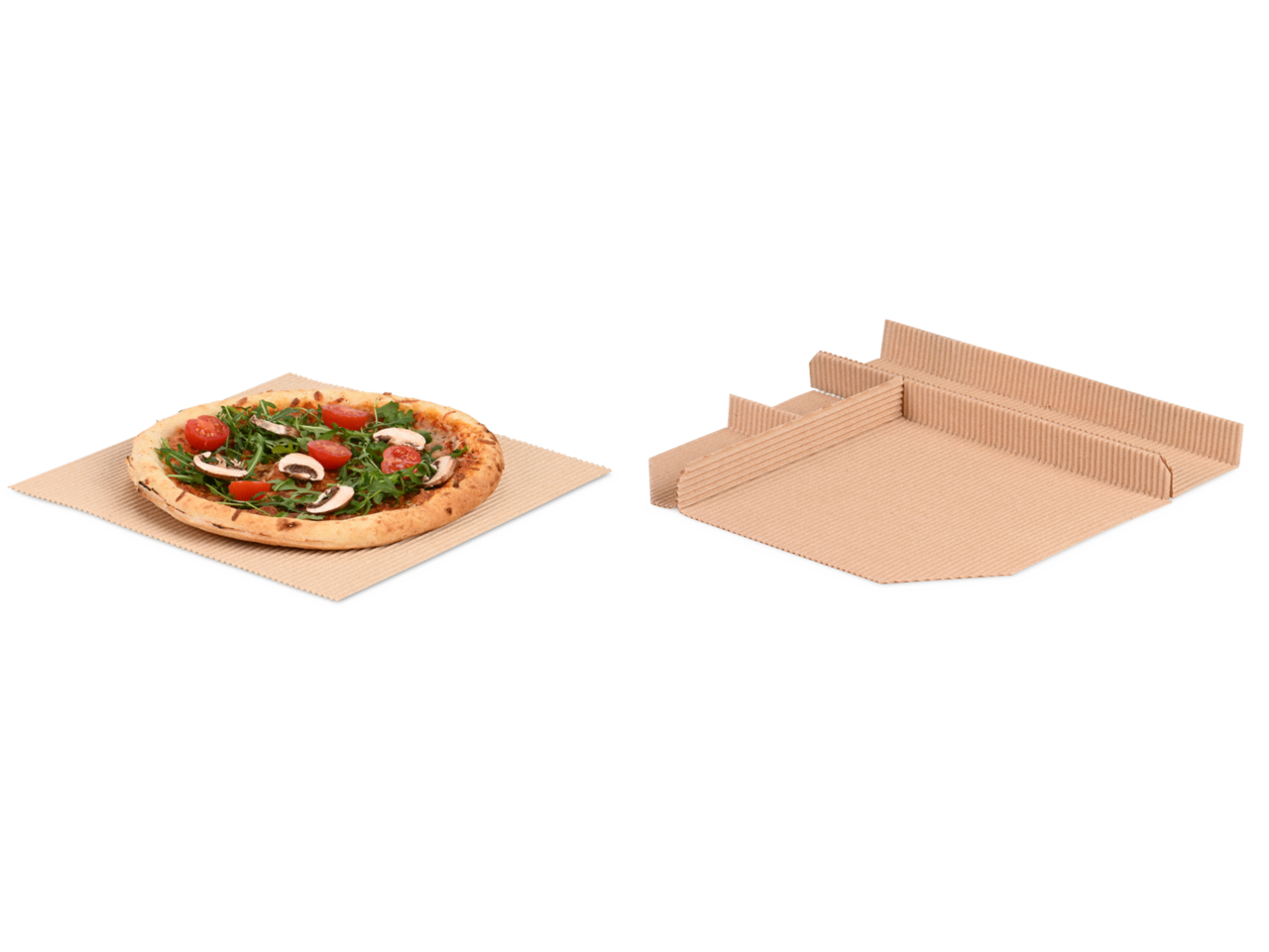 Pizza Pad Wellpapp-Einlage