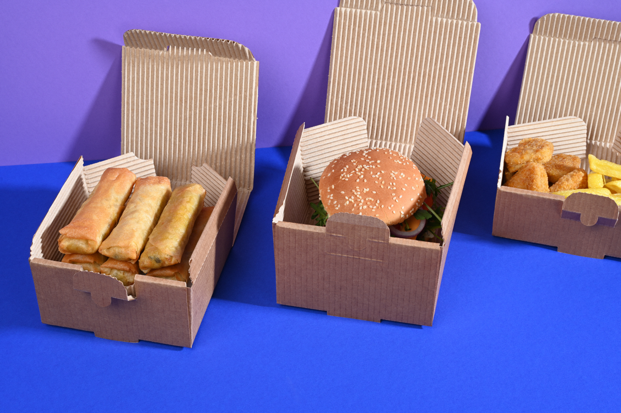 robuste, geschmacksneutrale Crispybox für diverse Snacks to-go