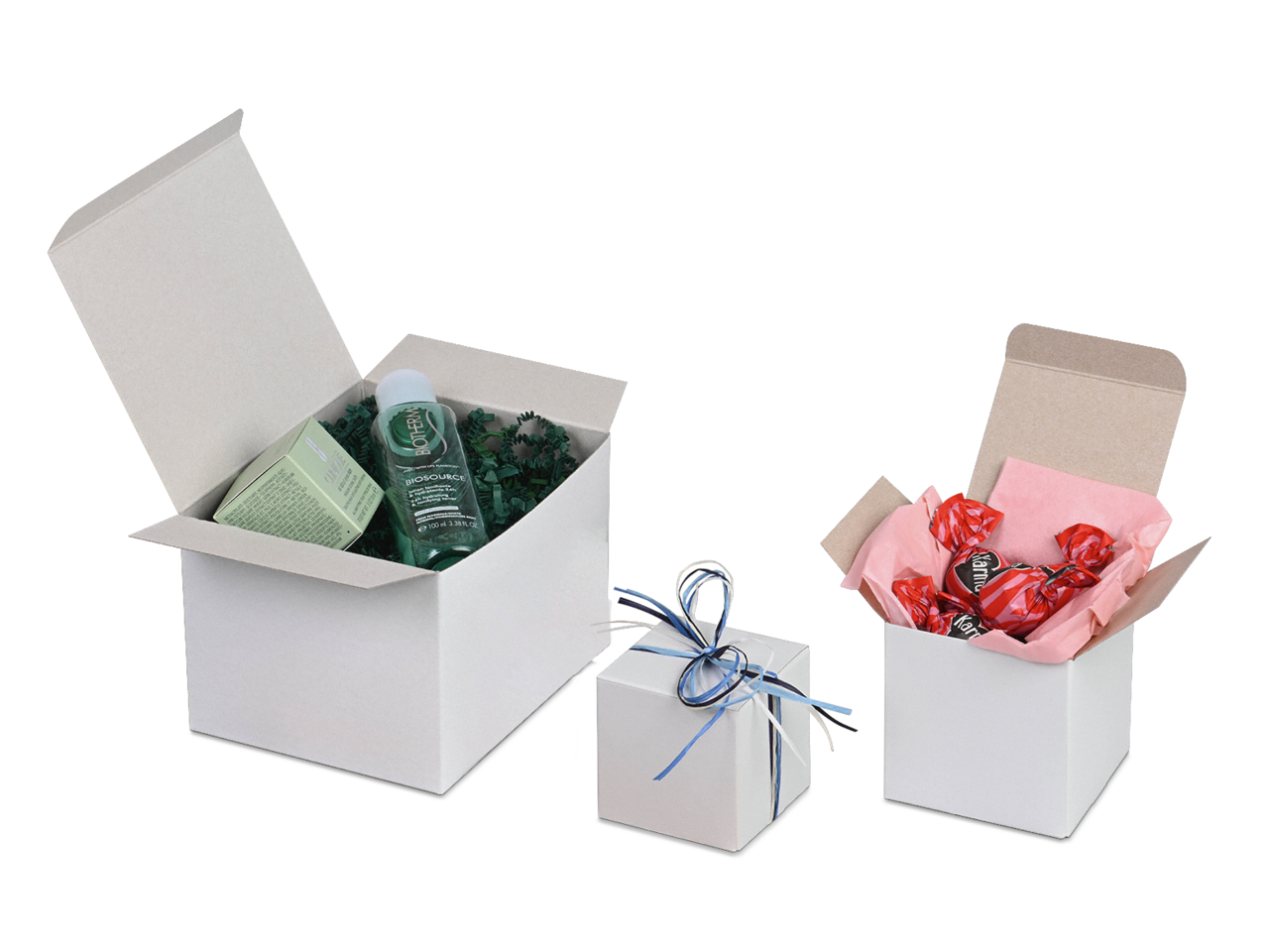 Geschenk- und Präsentationsbox weiß