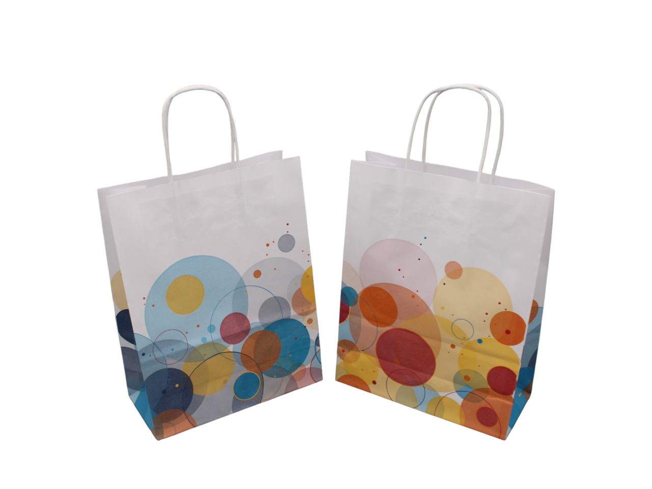 Die unterschiedlich bedruckte Vorder- und R&uuml;ckseite machen die Tasche zu einem Hingucker.