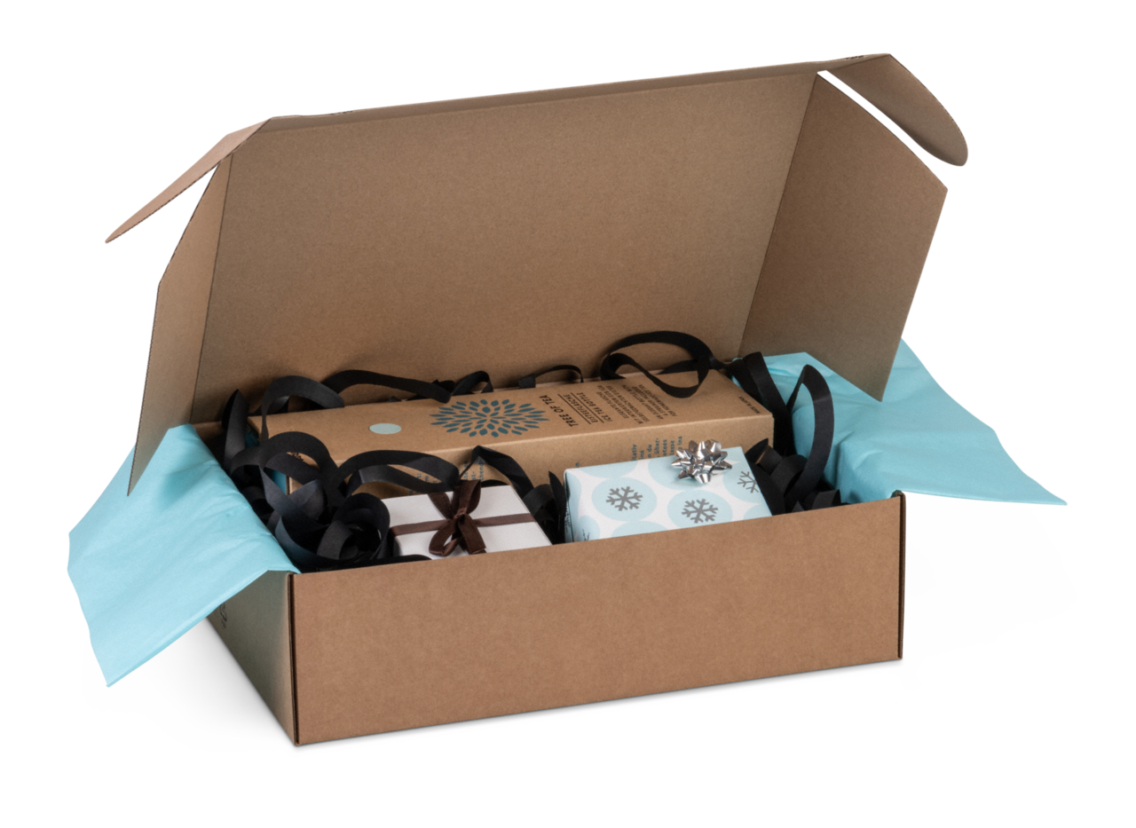 Deko Füllmaterial für ein positives Unboxing (Auspacken von Paketen)