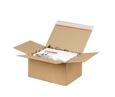 Automatikboden-Karton COMFORT-BOX mit Klebeverschluss
