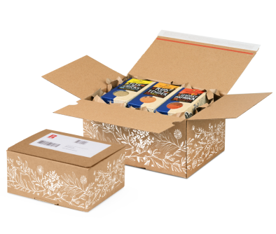 E-Commerce Karton COMFORT-BOX mit Natur Motiv