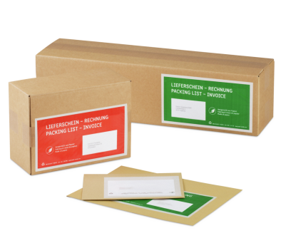 Lieferscheintaschen Papier MECOUVERT® PAPER