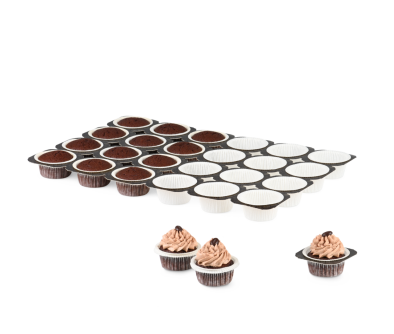 Muffin-Tray mit 24 Cups