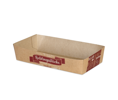 Geb&auml;ckschale, 160&times;80&times;35 mm, &laquo;Lieblingsst&uuml;cke&raquo; , 250 g