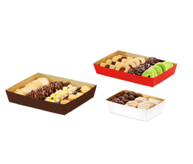 Gebäckschale konisch, glatt