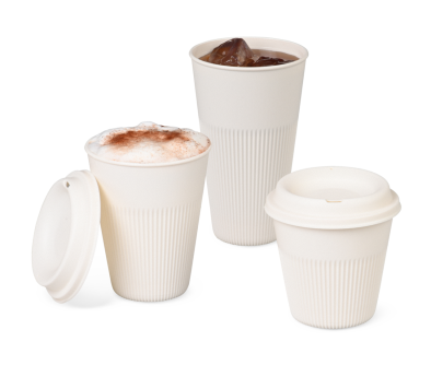 Mehrweg-Becher & Deckel RIPPLE