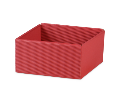 Boden zu Geschenkschachtel 250&times;250&times;120 mm, bordeaux