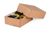 Stülpdeckel-Aufrichtekarton EASYPAC vorgeklebt