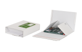 Kreuzverpackung / Buchverpackung weiß MECAWELL® STRONG
