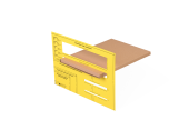 Flachverpackung / Kalenderverpackung braun