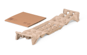 Faserform Verpackung in Schiebeschachtel SOFT-PAC PAPER
