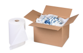 Packseide in Rollen